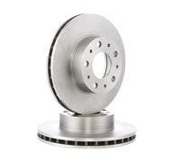 2x RIDEX Disco freno Anteriore per OPEL Movano C Kastenwagen (U9) 279,7mm