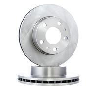 2x RIDEX Disco freno Anteriore per OPEL Movano C Kastenwagen (U9) 299,7mm