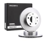 2x RIDEX Disco freno Anteriore per OPEL Movano C Van (U9) per AUDI A8 (4E2, 4E8)