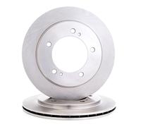 2x RIDEX Disco freno Anteriore per SUZUKI Grand Vitara I SUV (FT, HT) 286,4mm