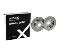 2x RIDEX Disco freno Anteriore per SUZUKI VITARA (LY) 280mm