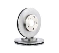 2x RIDEX Disco freno Anteriore per TOYOTA Avensis Verso (M2) 275mm