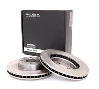 2x RIDEX Disco freno Anteriore per TOYOTA COROLLA Verso (ZER, ZZE12, R1) 254,7mm