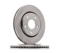 2x RIDEX Disco freno Anteriore per VW TRANSPORTER III Pritsche/Fahrgestell