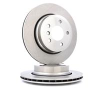 2x RIDEX Disco freno Posteriore per BMW X3 (E83) 320mm