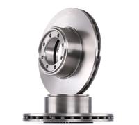 2x RIDEX Disco freno Posteriore per IVECO Daily VI Van DAILY IV Ribaltabile