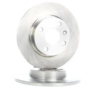 2x RIDEX Disco freno Posteriore per OPEL Corsa C Hatchback (X01) COMBO Tour