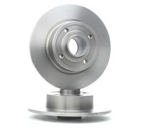 2x RIDEX Disco freno Posteriore per RENAULT Clio III Hatchback (BR0/1, CR0/1)