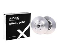 2x RIDEX Disco freno Posteriore per RENAULT Megane III Hatchback (BZ0/1) 260,2mm