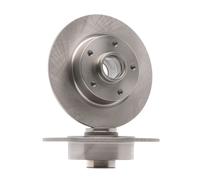 2x RIDEX Disco freno Posteriore per RENAULT Megane III Hatchback (BZ0/1) 260,2mm