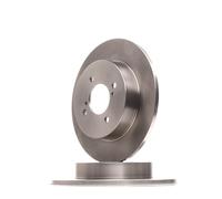 2x RIDEX Disco freno Posteriore per SUZUKI SWIFT IV (FZ, NZ) 259mm