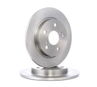 2x RIDEX Disco freno Posteriore per TOYOTA AURIS 269,8mm