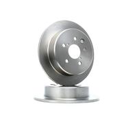 2x RIDEX Disco freno Posteriore per TOYOTA Crown Limousine (S210) 290,8mm