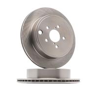 2x RIDEX Disco freno Posteriore per TOYOTA GT 86 Coupe (ZN6) 289,6mm