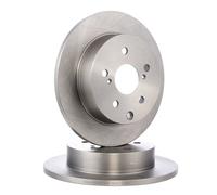 2x RIDEX Disco freno Posteriore per TOYOTA RAV 4 III 281mm