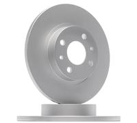 2x RIDEX PLUS 82B0069P Disco freno Anteriore per FIAT 500 (312) PUNTO (188)