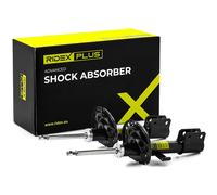 2x RIDEX PLUS Ammortizzatore Anteriore A pressione del gas Ammortizzatori