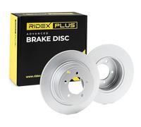 2x RIDEX PLUS Disco freno Posteriore Ø302mm Altezza: 60mm Spessore: 10mm Cerchio foro-Ø: 114,3mm pieno 82B0640P