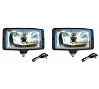 2x Riflettore Alogena H3 Faro 12/24V Trattore Zetor Camion E20
