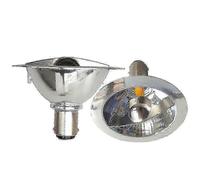 2x riflettore LED AR70 3w 12v base Ba15d 4000k faretto da binario 25w p2024112641