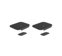 2X Rinforzo per Piastra di Montaggio Monitor Regolabile per Una Maggiore Stabilità del Supporto Monitor Supporta Vari Angoli e Altezze