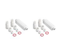 2X Ripetitore POE Impermeabile Extender IP66 10/100Mbps 500m Estensione 48V7726