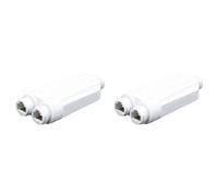 2X Ripetitore POE Impermeabile un 2 Porte IP66 10/100Mbps 1 un 2 Extender P8729