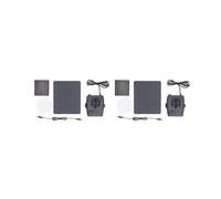 2X Riscaldatore A Pannello Solare Portatile 12V 20W - Riscaldatore per Campeggio All'Aperto, Auto e Animali Domestici, Riscaldamento Efficiente