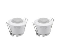 2X Rivelatore di Movimento PIR da Incasso un Soffitto, Rilevatore Regolabil7724