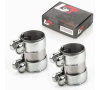 2X Rohrverbinder Doppelschelle Abgasanlage Ø 60 X 95 Mm Per BMW 1Er 2Er 3Er 4Er