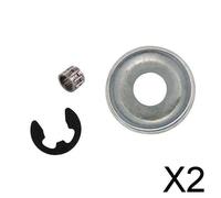 2X Rondella di ricambio e clip per frizione STIHL MS170 MS180 MS210 MS230-270