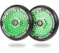 2X Root Industries Honeycore Stunt-Scooter Ruota 110Mm Verde/Pu Nero