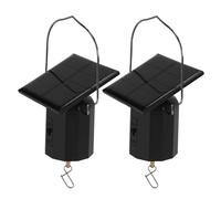 2X Rotante Un Energia Solare Wind Spinner Motor Gancio Girevole per Campane5935