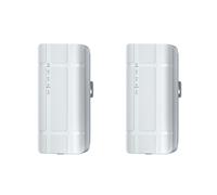 2X Router WiFi per Esterni 4G LTE Modem CPE 300Mbps Sbloccato con Slot per Scheda SIM Porta LAN Hotspot Ethernet Impermeabile Spina UE