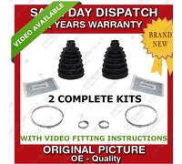 2x Rover Cv Esterno Kit Cuffia Giunto Omocinetico Cv- Ghetta Albero Motore Nuovo