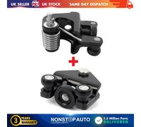 2X Rulli Porta Scorrevole Guida Cerniera Inferiore E Centrale SX Per Renault