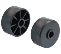 2x Ruota Di Supporto Ø75x34Mm Adatta Per Stiga Park 125 Combi Pro EL Mahi Deck