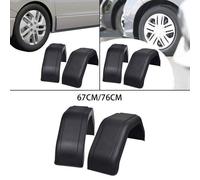 2X Ruote Del Rimorchio Parafanghi In Plastica Sostituzione Per Rvs Yachts Atvs