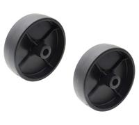 2X Ruote Di Supporto Piatte Adatte Per Tigara TG 16/96H 13HM79KF649 (2014) Rase