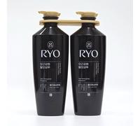 2x Ryo Jumbo Size Black Soy Bean Hair Shampoo 2x820 ml Duo Set Cura del cuoio...