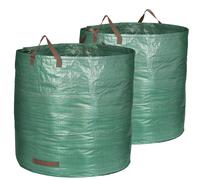 ® 2x sacchetti per rifiuti da giardino XXL borsa da giardino pieghevole con