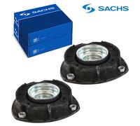 2x Sachs 802696 Cuscinetto Ammortizzatore Anteriore Per VW Golf Van Variant Polo