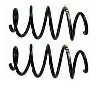 2X Sachs 993 107 Molla Della Sospensione Per VW Touran 1T1 1T2
