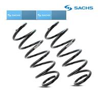 2x Sachs 997814 Molla Anteriore Per VW Caddy III 2004-2015 1.6L 1.9L 2.0L