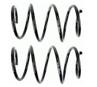 SACHS Molla Ammortizzatore Spirale Adatta Per BMW 3 Serie Compact E46 998 061