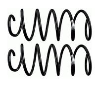 2X Sachs 998 361 Molla Di Sospensione Per Volvo S60 I 384 V70 II 285