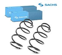 2x Sachs 998405 Molla Anteriore per Audi A2 8Z0 1.2 Tdi 01-05 1.2L