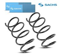 2x Sachs 998451 Molla Anteriore Per BMW E81 E87 E88 E82 E90-E93 1.6L-3.0L