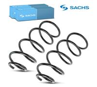 2x Sachs 998451 Molla Anteriore Per BMW E81 E87 E88 E82 E90 E93 31336767368
