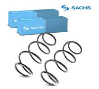 2x Sachs 998748 Molla Anteriore Per Renault CR0/1 Modus Clio III BR0/1